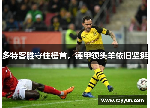 多特客胜守住榜首，德甲领头羊依旧坚挺